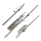 M-TS Latch & Deadbolt 2 Hooks 2 Anti Lift Bolts U-Rail 24mm Faceplate Electric Multipoint Door Lock