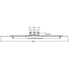 Inline Window Espagnolette - 20mm Backset Mushroom Cams