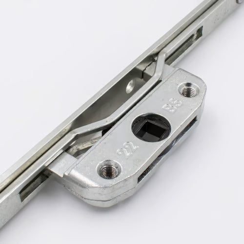 Inline Window Espagnolette - 22mm Backset Mushroom Cams