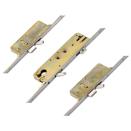 Mantis 2 Latch 3 Hooks 2 Deadbolts Double Spindle Multipoint Door Lock - Option 1 - 16mm Faceplate