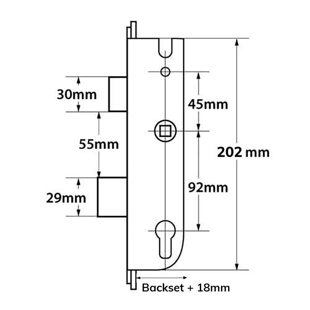 CTS Genuine Multipoint Gearbox - Lift Lever or Split Spindle