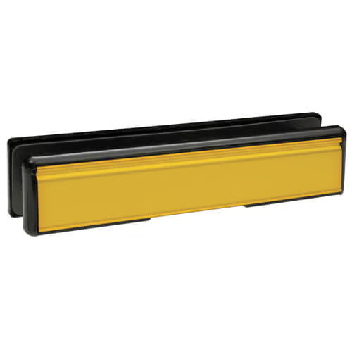 Contura 12" Telescopic Letterplate for UPVC Doors - 40-80mm