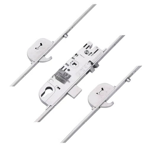 C-TS Latch Deadbolt 2 Rollers 2 Hooks Split Spindle Multipoint Door Lock