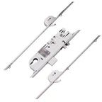 C-TS Latch Deadbolt 4 Rollers 2 Hooks Split Spindle Multipoint Door Lock
