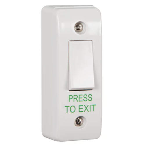 Plastic Light Switch Style Exit Button
