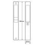 Nitelock Handle Set for Patio Doors
