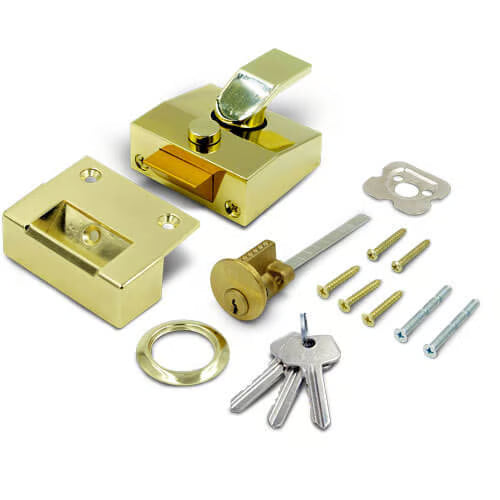 5 Pin 60mm Modern Deadlocking Nightlatch