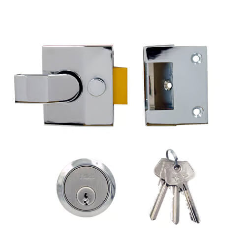 5 Pin Modern Non Deadlocking Nightlatch 40mm