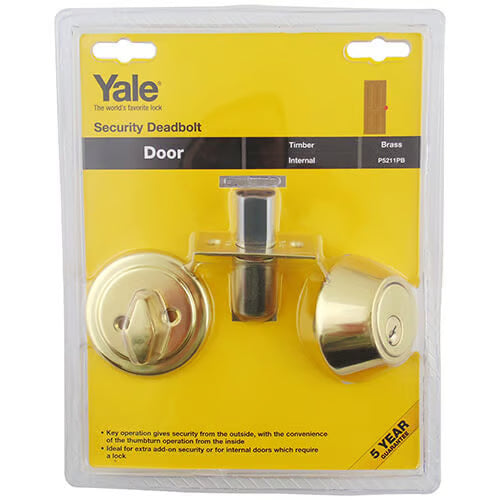 P5211 Security Key & Turn Mortice Deadbolt