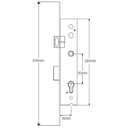 PA1024 Genuine Multipoint Gearbox