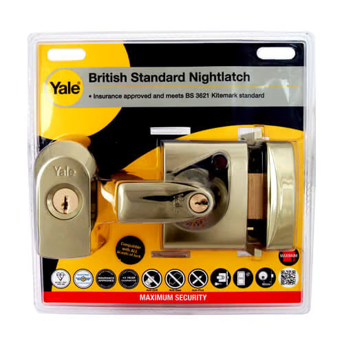 PBS2 BS3621: 2007 High Security Nightlatch