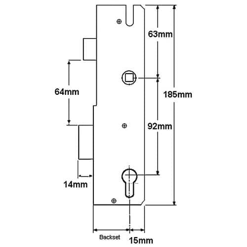 Multipoint Gearbox - Lift Lever or Split Spindle
