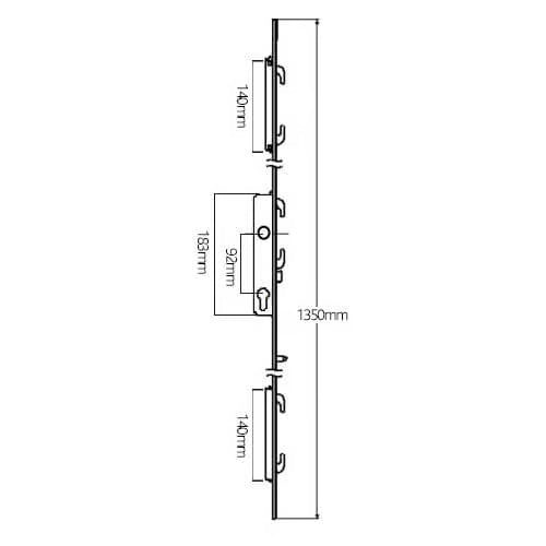 Stronghold Patio Door Lock
