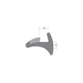 R3237 Grey Wedge Gasket
