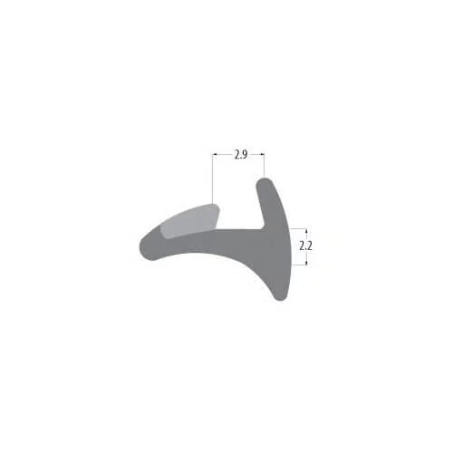 R3237 Grey Wedge Gasket