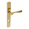Group REG095 BLU Regent Lever Door Handle Set (LEAD TIME: 2-3 DAYS)