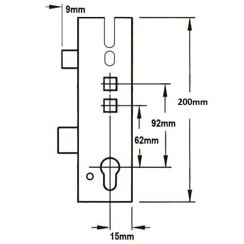 H500 MVD500 Genuine Multipoint Gearbox - Lift Lever or Double Spindle