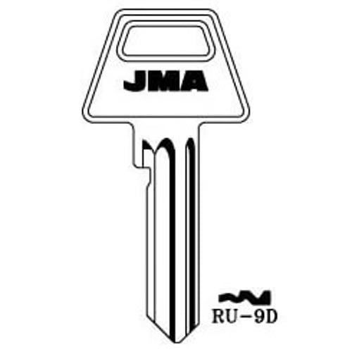 RU-9D Cylinder Key Blank