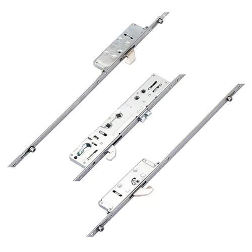Latch 3 Hooks 4 Rollers Double Spindle Multipoint Door Lock