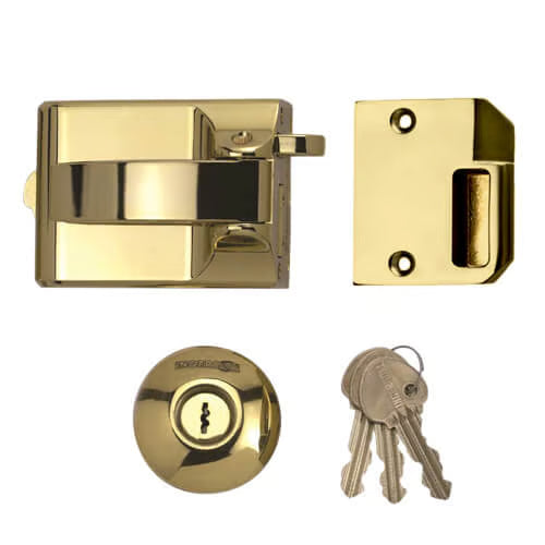 SC73 Non Deadlocking Rim Nightlatch (Outward opening doors)