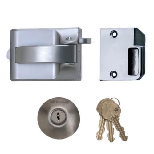 SC71 Deadbolt Rim Nightlatch (Inward opening doors)
