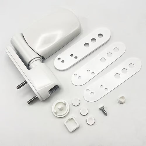 Triad 3D Flag Hinge for Sculptured or Chamfered Profiled UPVC Doors