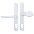Lever Moveable Pad UPVC Multipoint Door Handles - 70mm/92mm PZ Sprung 215mm Screw Centres