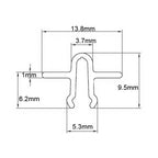 Snap In Fit Patio Track
