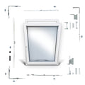 Surface System - Height 801-1200mm, Width 681-850mm