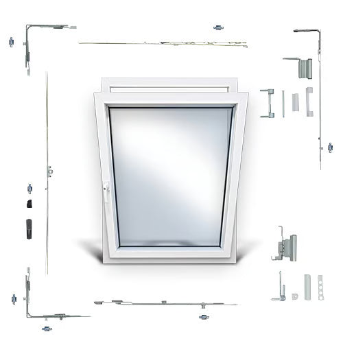 System - Height 801-1200mm, Width 851-1050mm Backset- 7mm