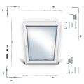 System - Height 801-1200mm, Width 1051-1250mm Backset-  7mm