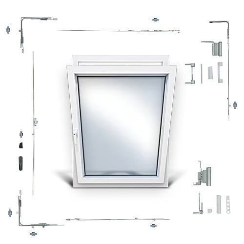 System - Height 801-1200mm, Width 1051-1250mm Backset-  7mm