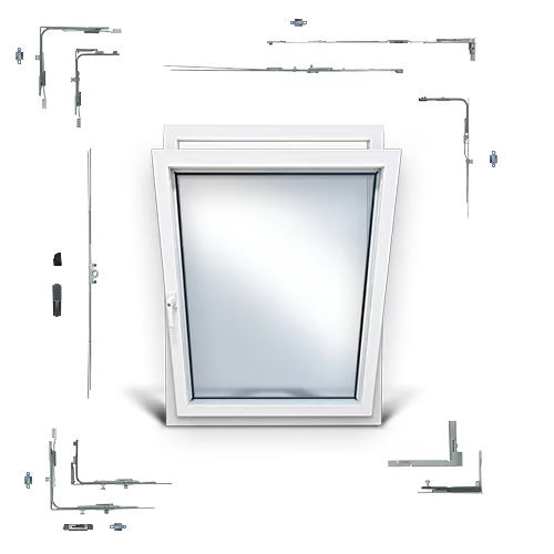 Concealed System - Height 2001-2400mm, Width 650-850mm