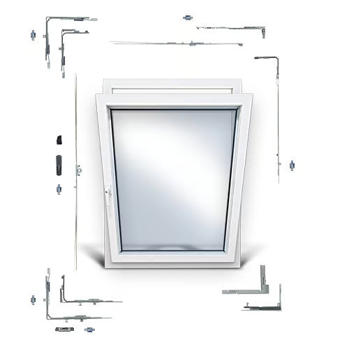 Concealed System - Height 801-1200mm, Width 380-680mm