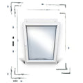 Titan Concealed System - Height 1201-1600mm, Width 380-680mm
