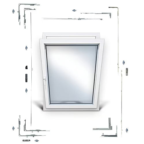 Concealed System - Height 1601-2000mm, Width 650-850mm