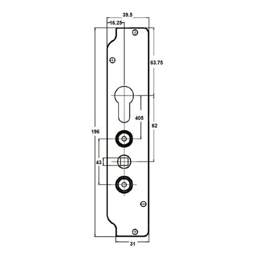 Visofold Bi-fold Gearbox