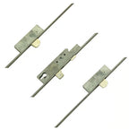 Latch 3 Drop Bolts Key Wind Operated Multipoint Door Lock - Flat 16mm or 20mm Faceplate