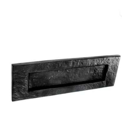 Antique Black Letterplate 10" x 3"