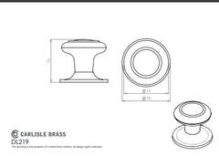 Centre Door Knob