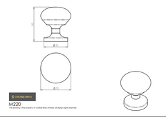 Easy Centre Door Knob
