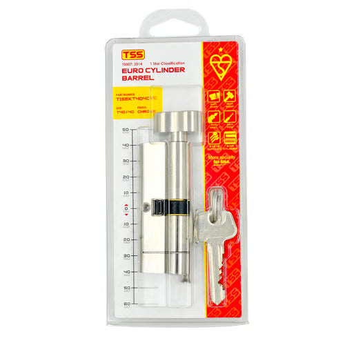 Euro Key & Thumbturn Cylinders British Standard Kitemarked TS007 1* Packaging X  Boxed
