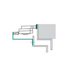 T850 Chain Opener Fixing Kit for Inward Opening Windows