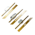 TLB Series 3 Point Latch 10 Pin Bolts U-Rail 20mm Faceplate Multipoint Door Lock - Key Wind
