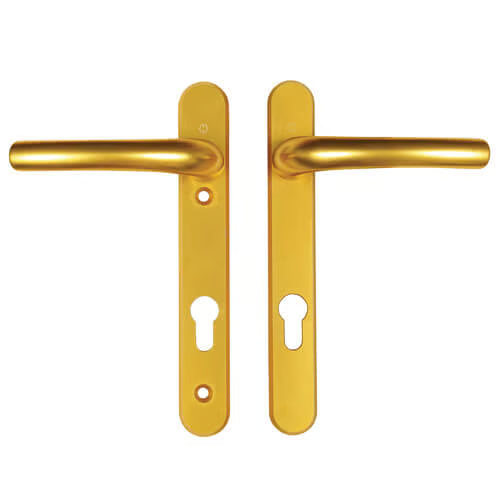 Tokyo Lever Lever UPVC Multipoint Door Handles - 92mm PZ Unsprung 122mm Screw Centres
