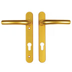 Tokyo Lever Lever UPVC Multipoint Door Handles - 92mm PZ Unsprung 122mm Screw Centres