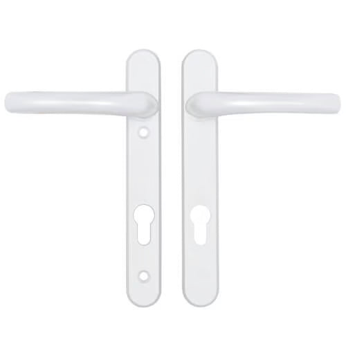 Tokyo Lever Lever UPVC Multipoint Door Handles - 92mm PZ Unsprung 122mm Screw Centres
