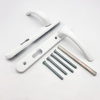 Tokyo Lever Lever UPVC Multipoint Door Handles - 92mm PZ Unsprung 122mm Screw Centres