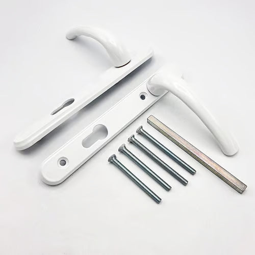 Tokyo Lever Lever UPVC Multipoint Door Handles - 92mm PZ Unsprung 122mm Screw Centres