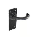 Antique Black Lever On Plate Furniture